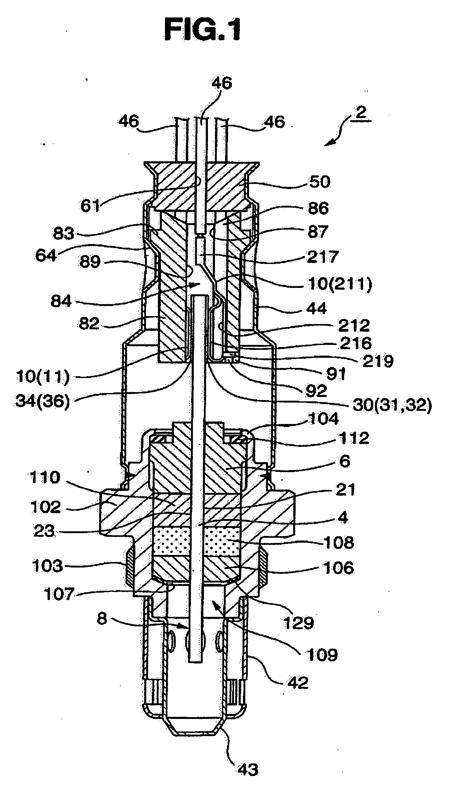 Sensor and method of producing sensor