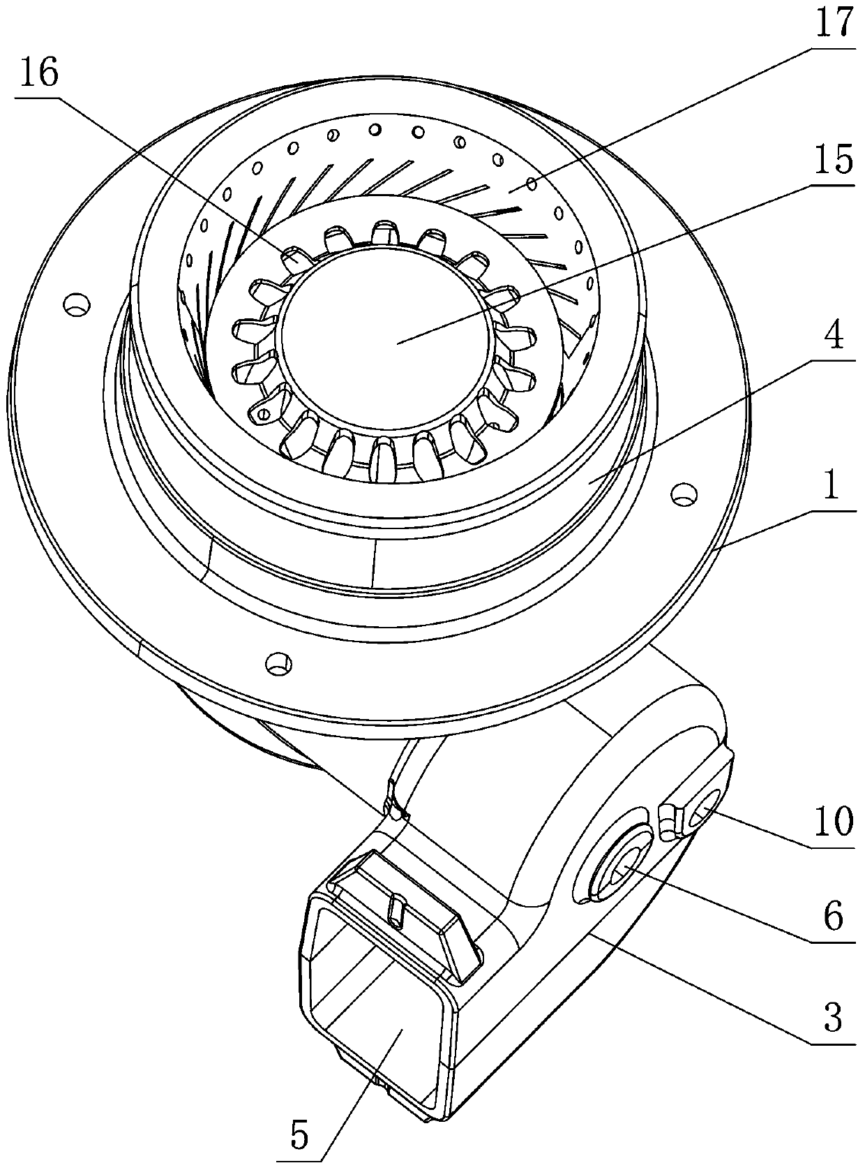 Turbine furnace shell