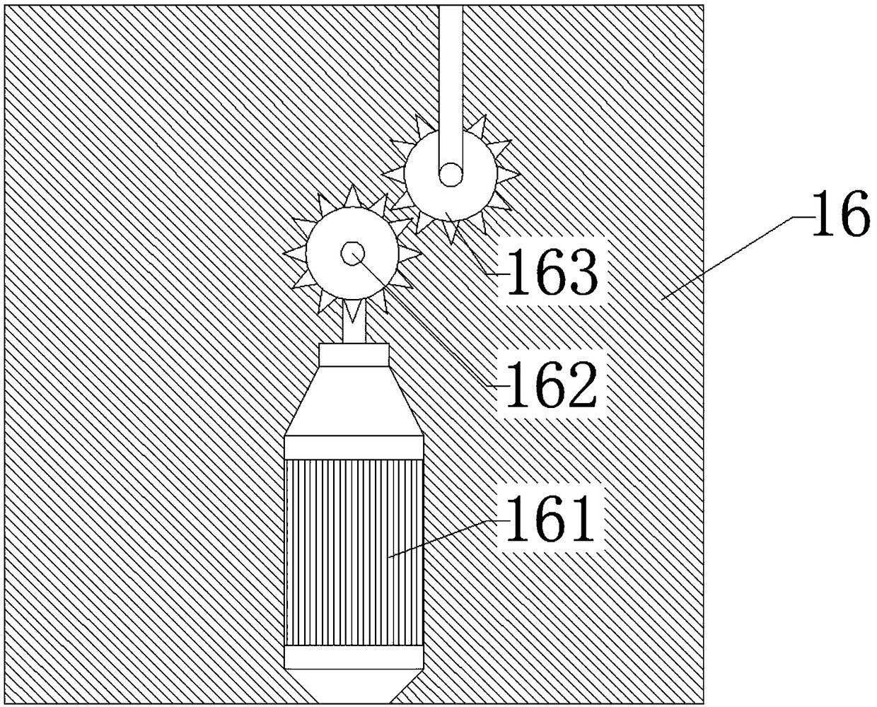 Drainage device for bathroom