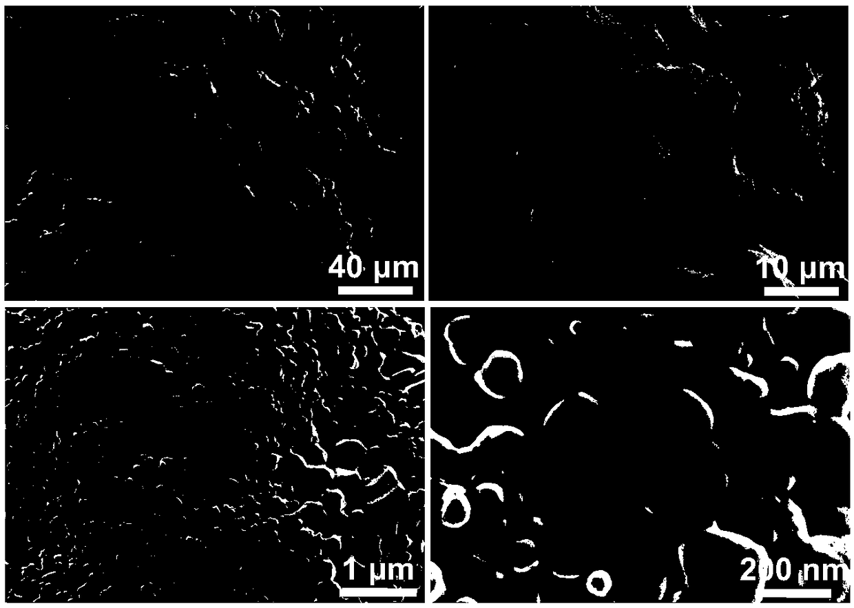 Composite thin film for flexible electrode and preparation method thereof