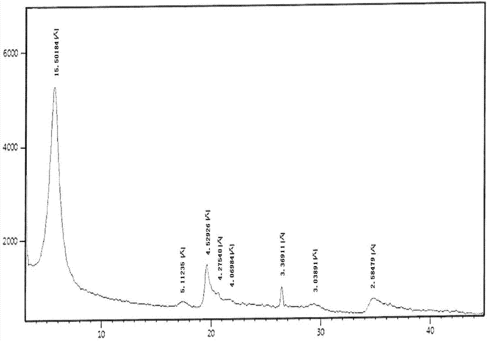 Iron-based montmorillonite imaging contrast agent and preparation method thereof