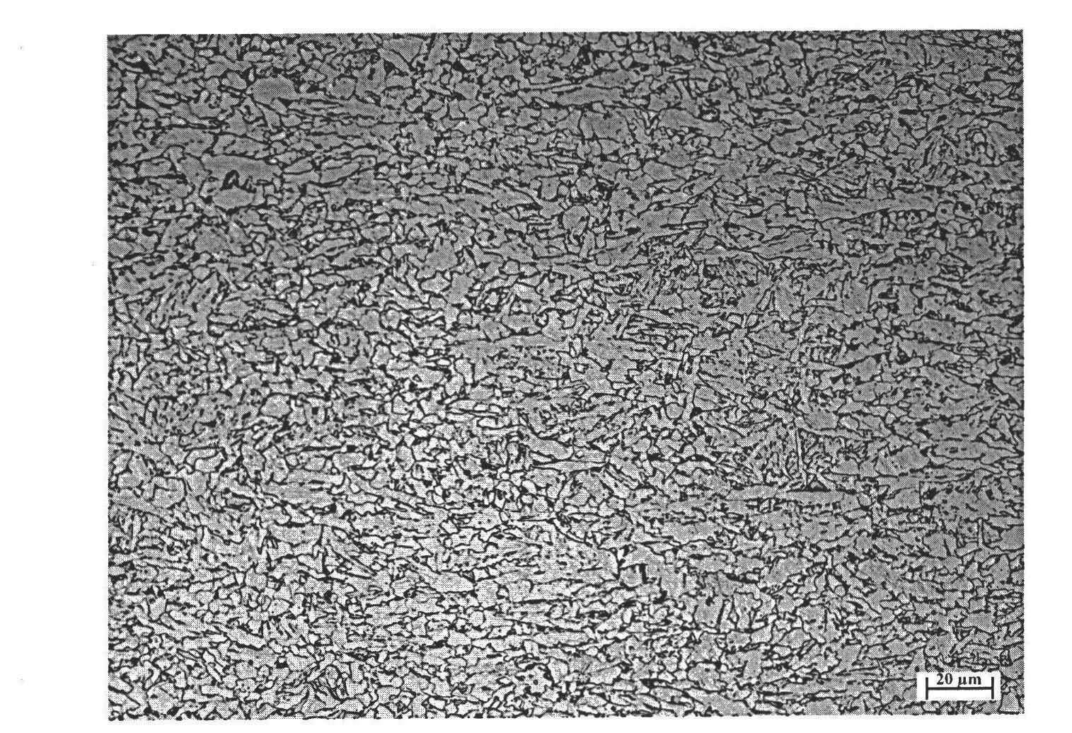 Steel plate with excellent low-temperature toughness in large heat-input weld heat affected zone and production method thereof