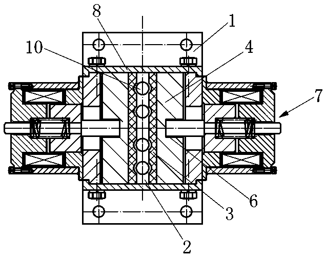 Power failure trigger type wire rope brake and its braking method