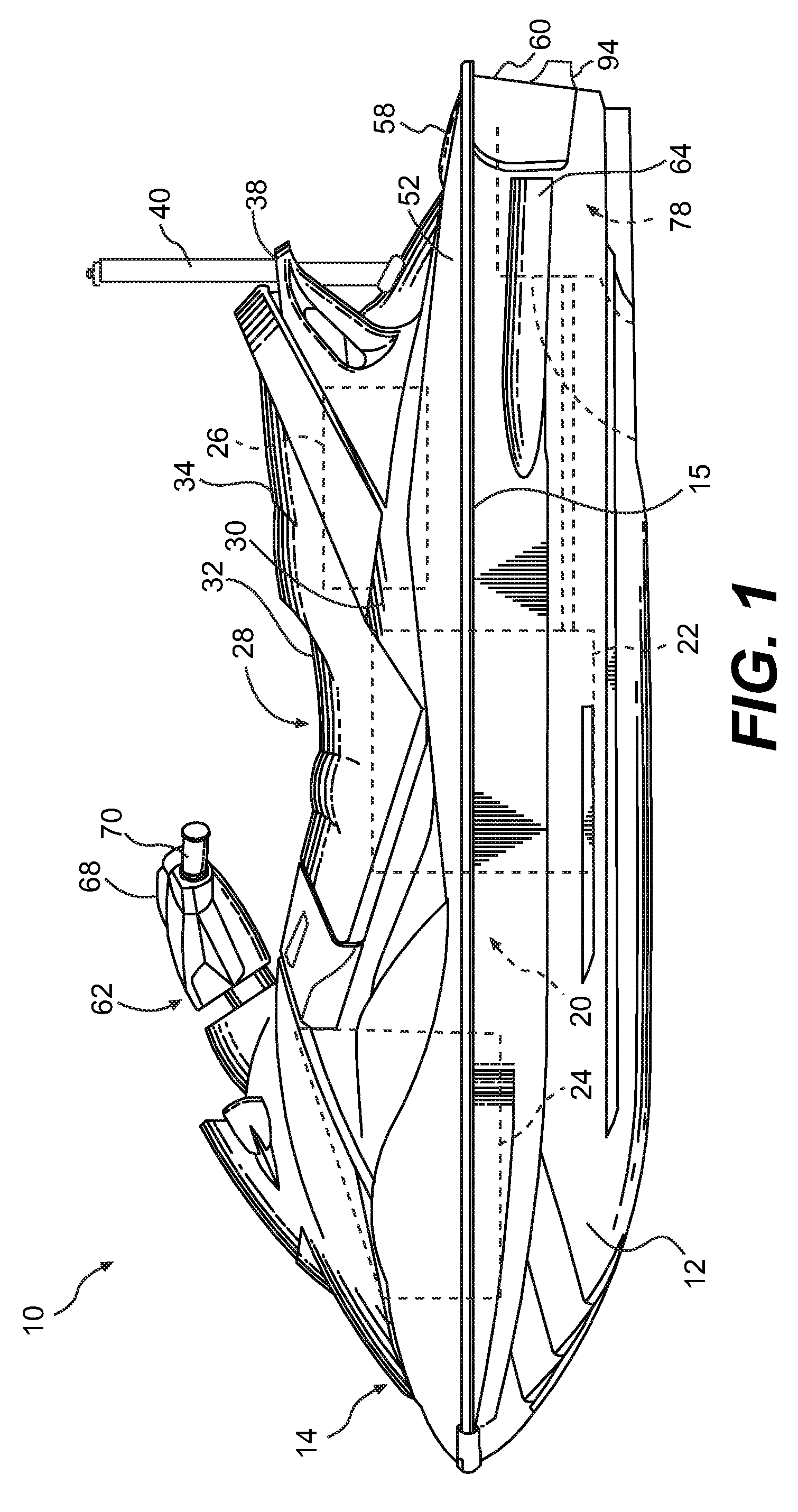 Personal watercraft ballast