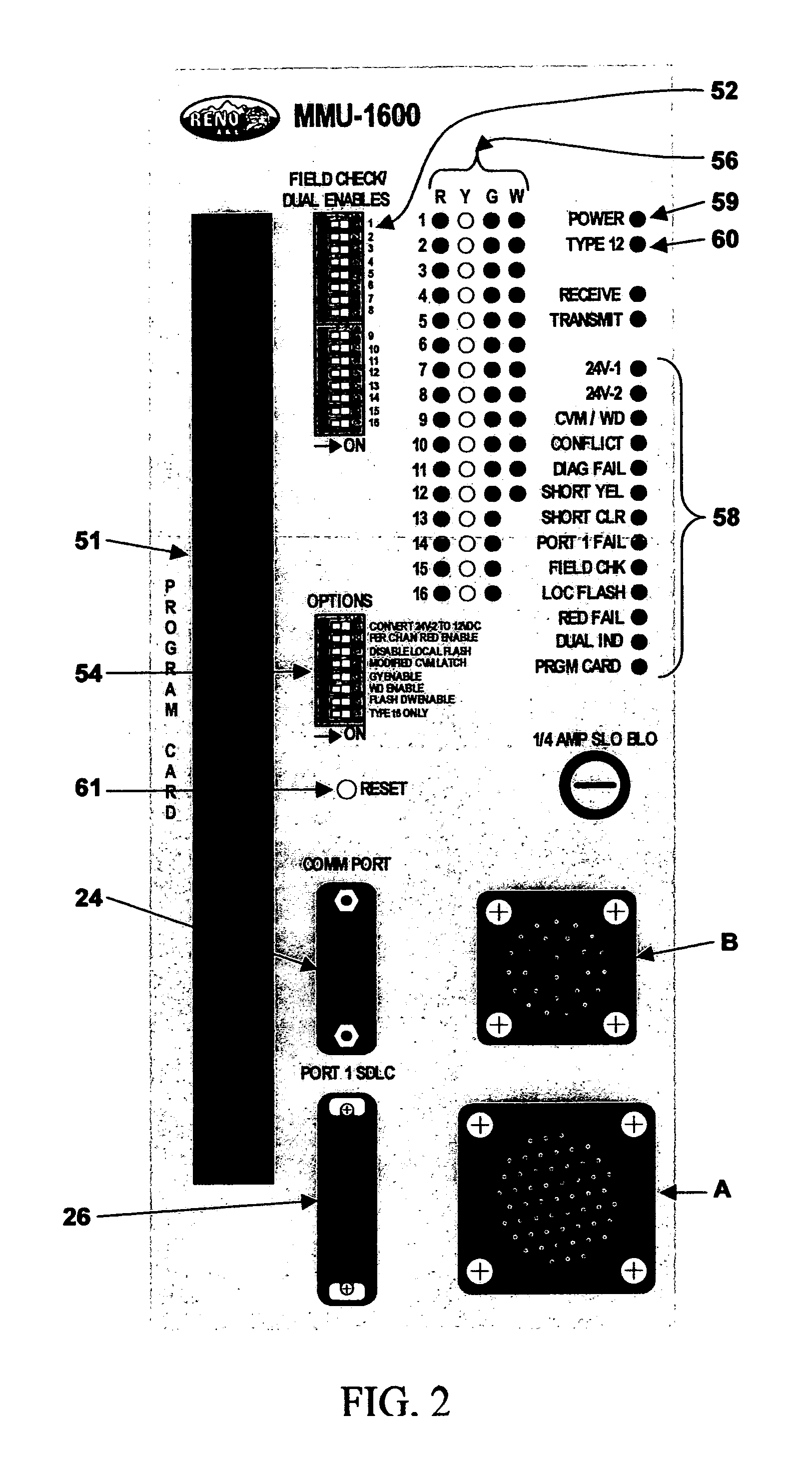 Traffic control malfunction management unit with flashing don't walk monitoring