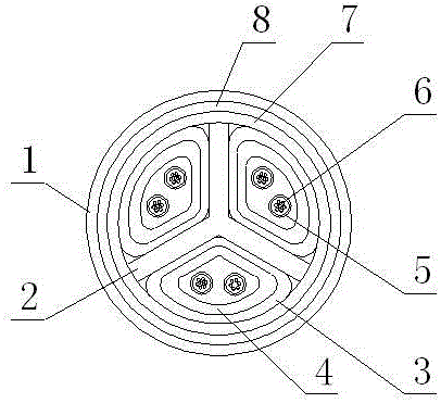 Easy-to-branch optical cable with high anti-jamming capability