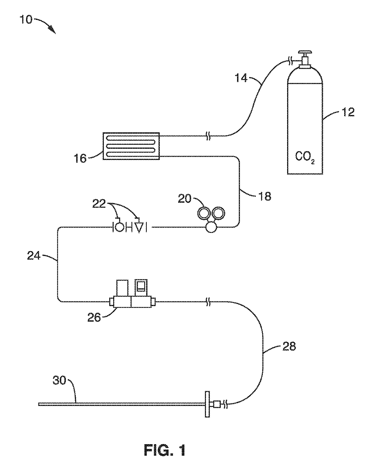 Tracer gas airflow measurement system with high turndown ratio