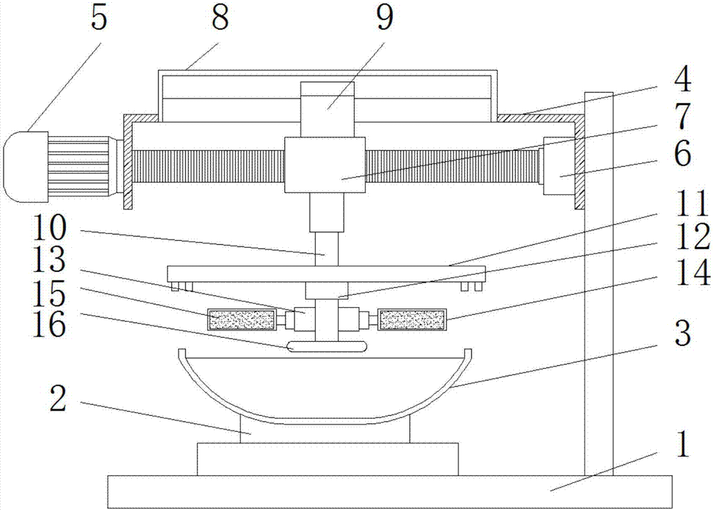 Automatic tea stir frying machine