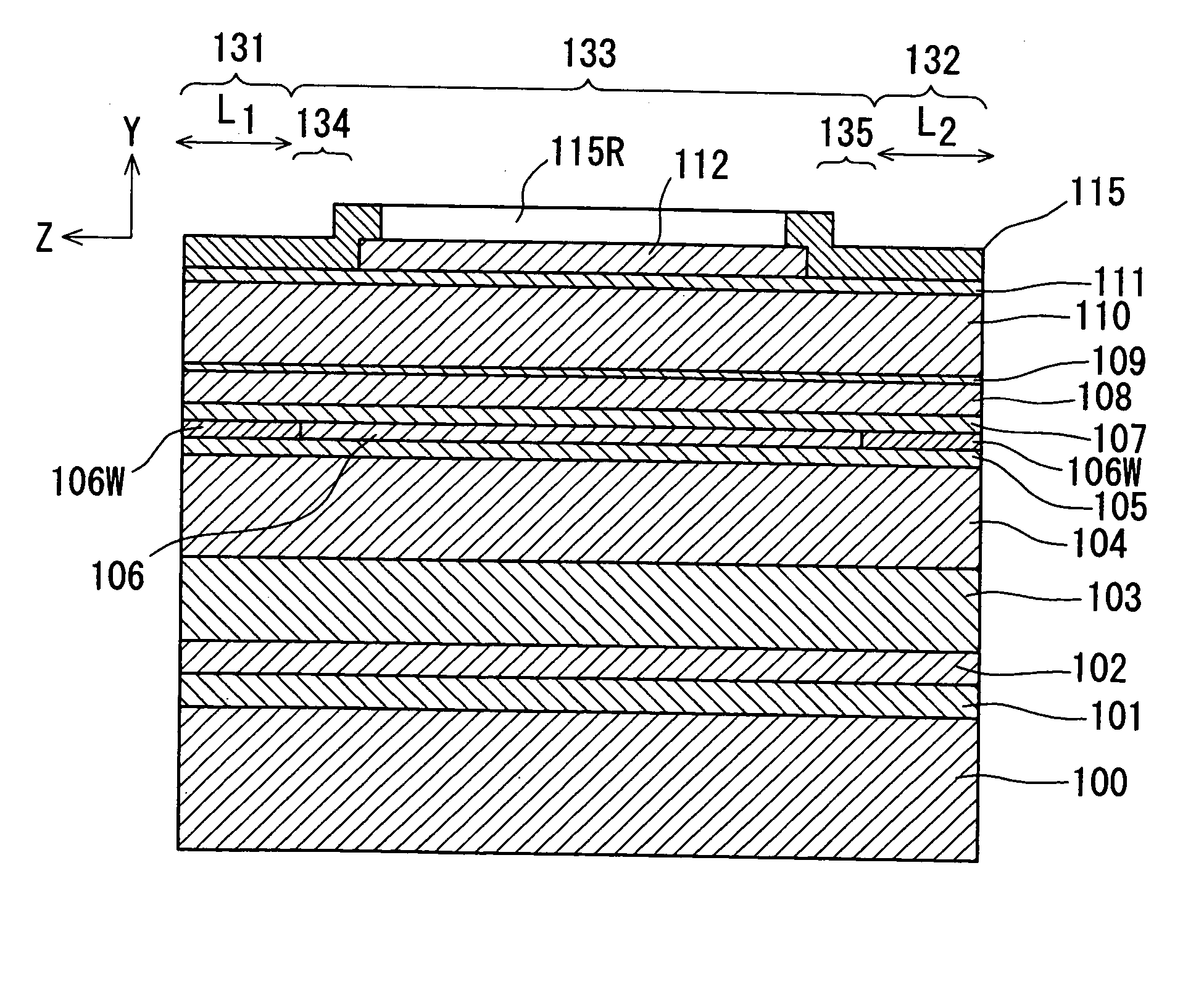 Window structure semiconductor laser device and manufacturing method therefor