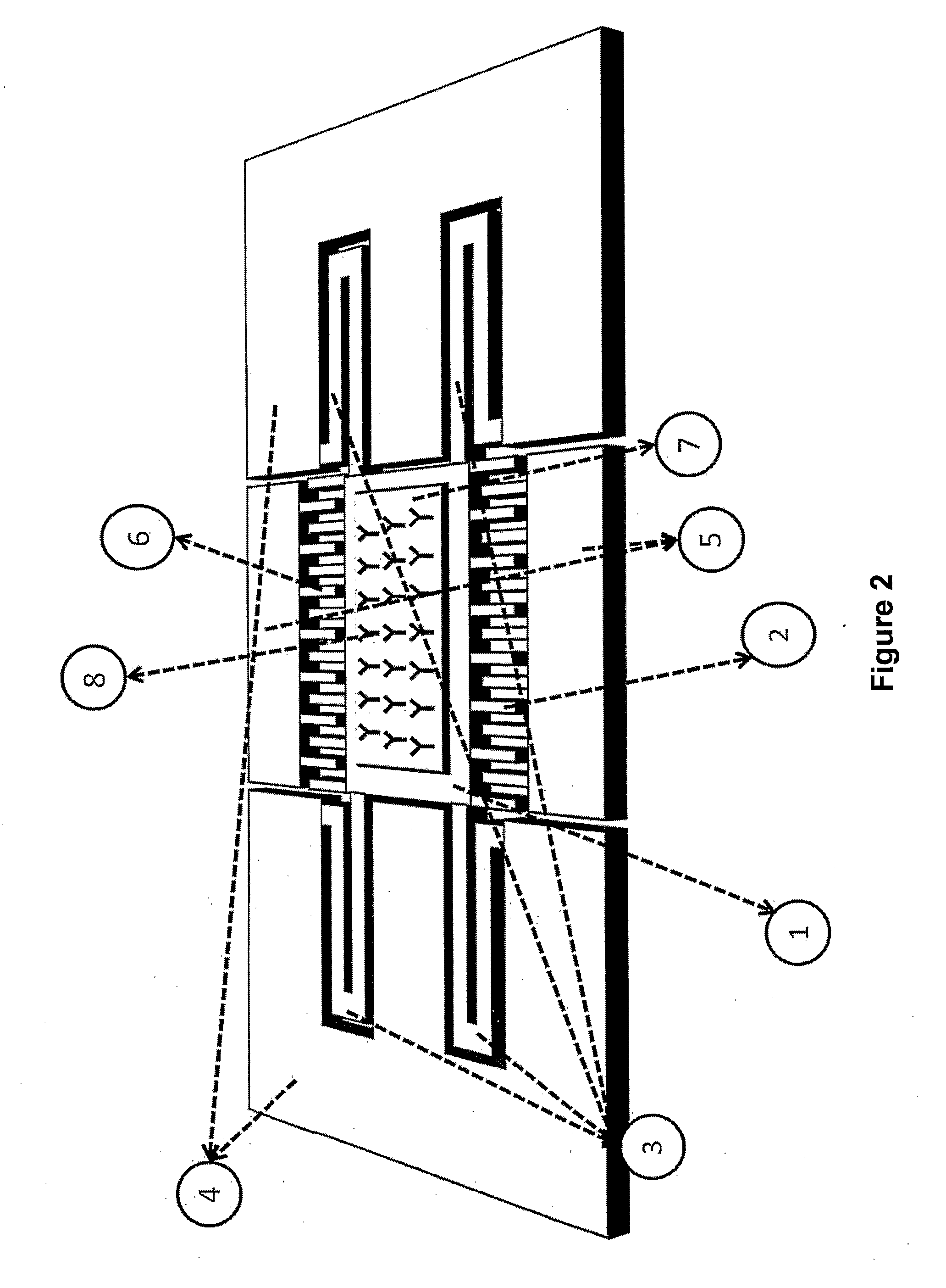 Microfluidic-channel embeddable, laterally oscillating gravimetric sensor device fabricated with micro-electro-mechanical systems (MEMS) technology