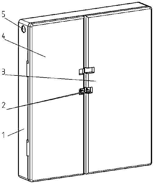 Intelligent weigh box and application thereof