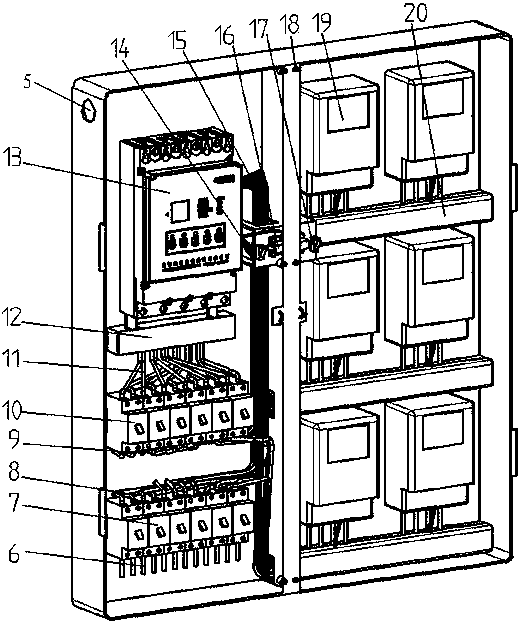 Intelligent weigh box and application thereof