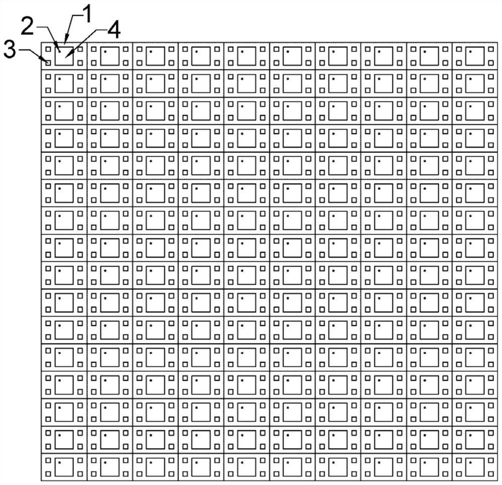 Ceramic chip substrate for microwave integrated circuit and manufacturing method thereof