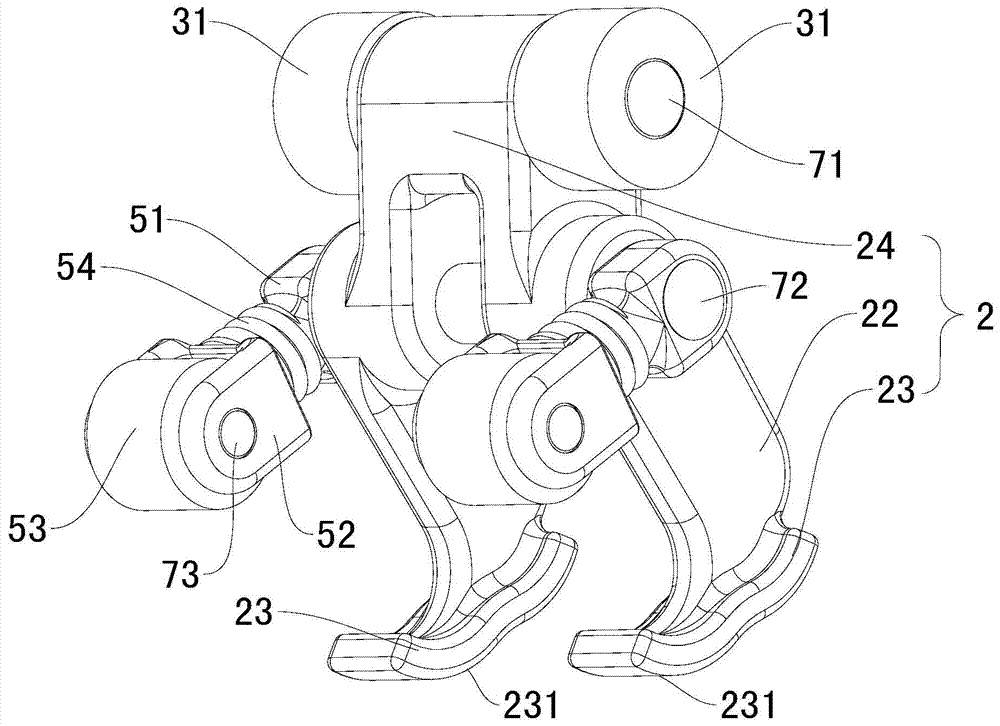 Air distribution mechanism for engine and vehicle comprising same