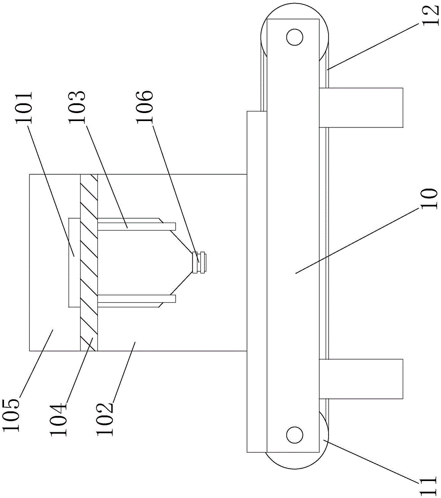 Combined machining line body for insulation boards