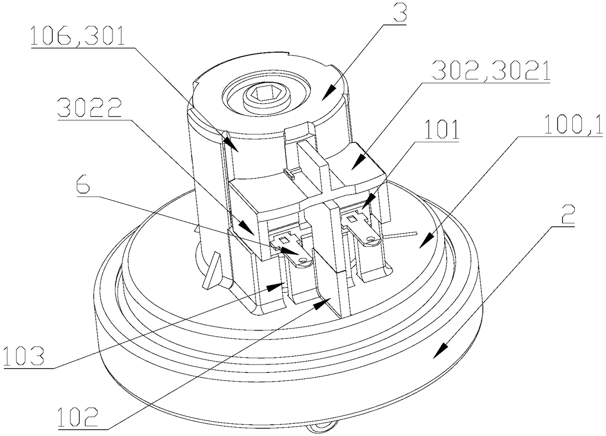 Novel water level sensor and washing machine