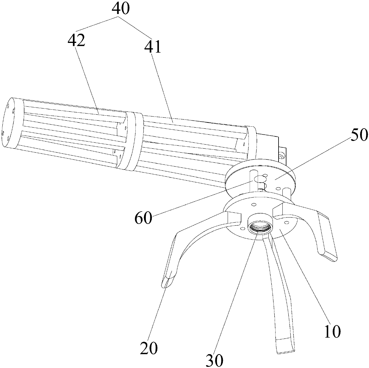 Robot gripper and robot with same