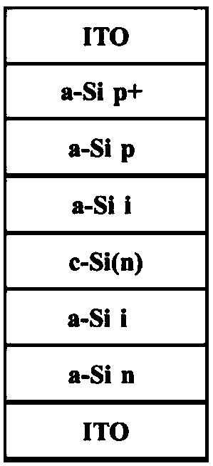 A kind of monocrystalline silicon-based heterojunction solar cell and its preparation method