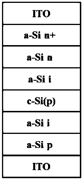 A kind of monocrystalline silicon-based heterojunction solar cell and its preparation method