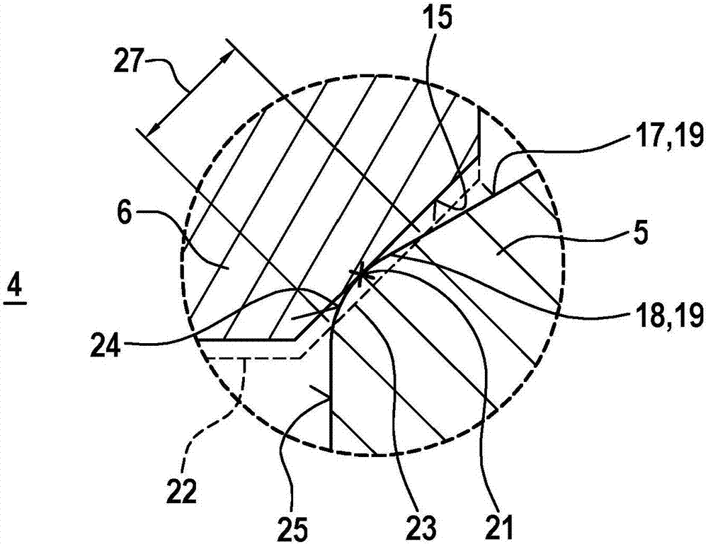 Device of fuel injection system and metal-to-metal sealing connection arrangement