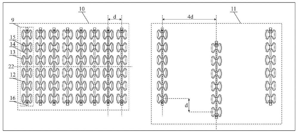 MIMO array antenna for millimeter wave automobile radar