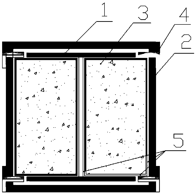 An I-shaped steel pipe with internal baffles and retractable variable cross-section inner core anti-buckling and energy-dissipating support member