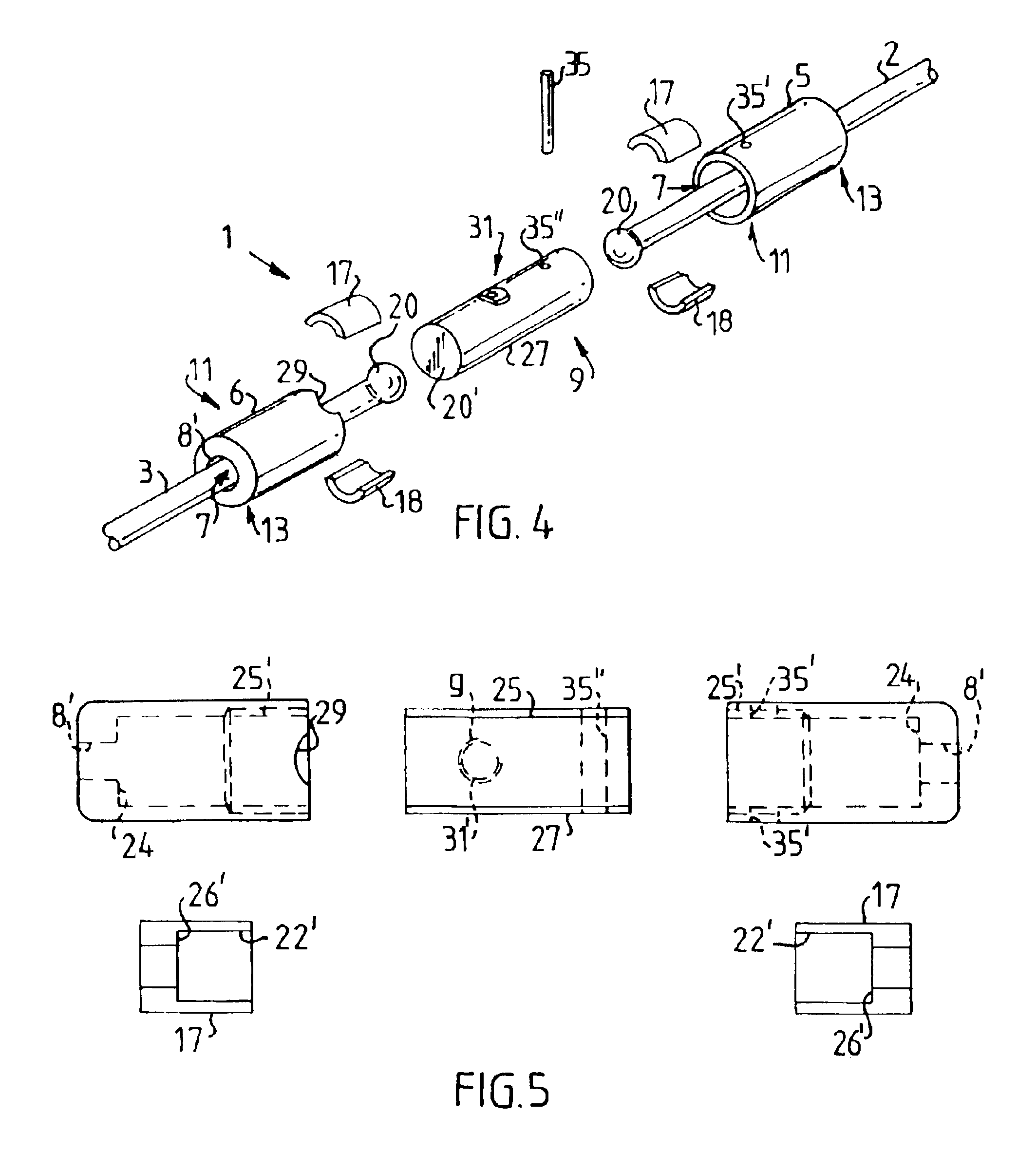 Connecting device