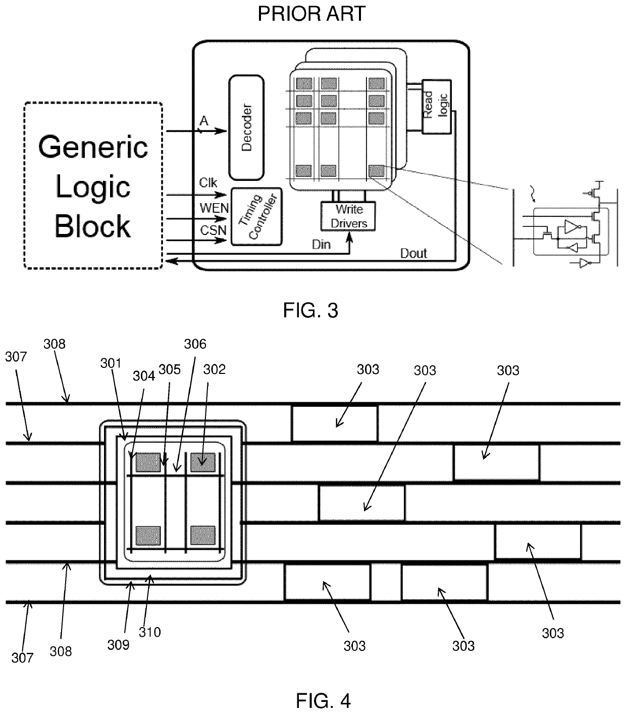 Method for implementing an integrated circuit comprising a random-access memory-in-logic