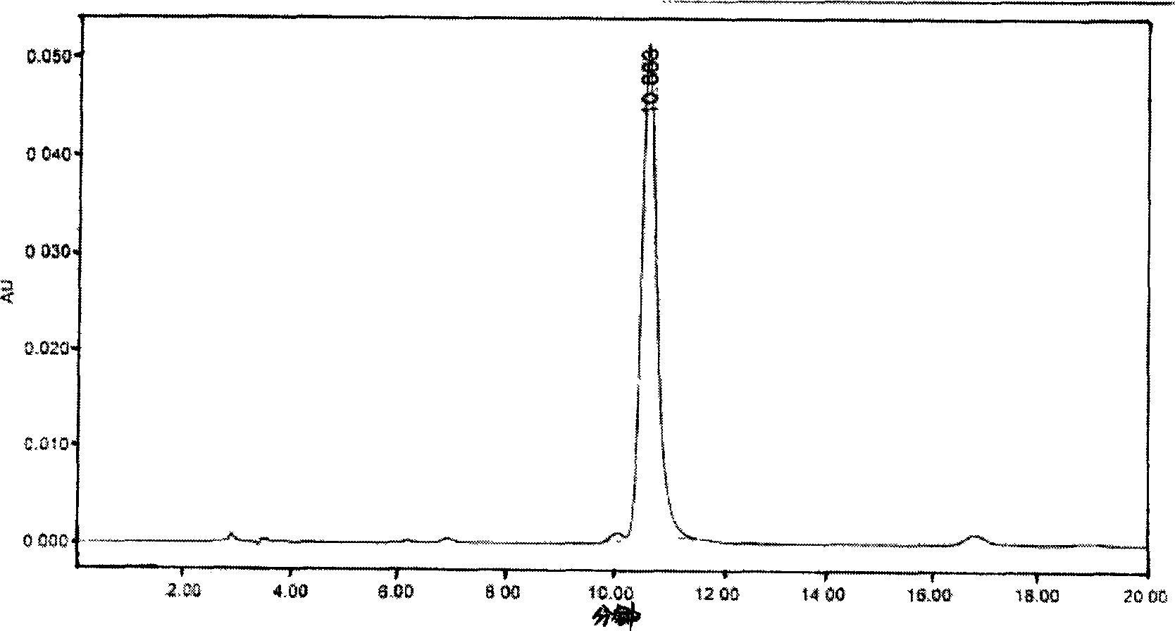 Breviscapine injection liquid and its preparing process