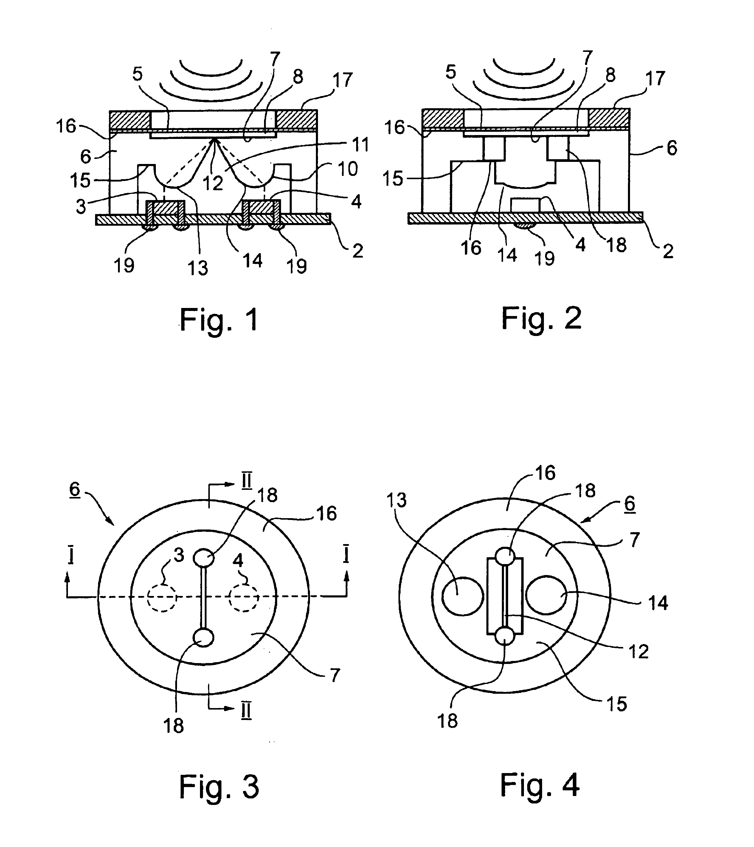 Optical transducers and method of making same