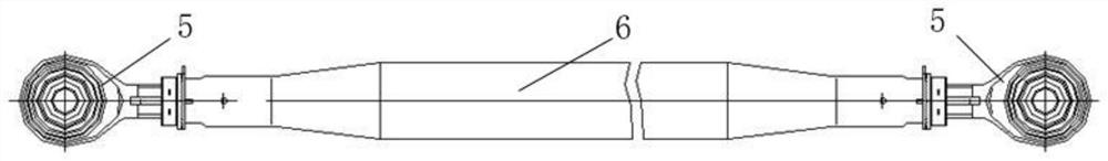 Pull rod assembly assembling and detecting integrated device