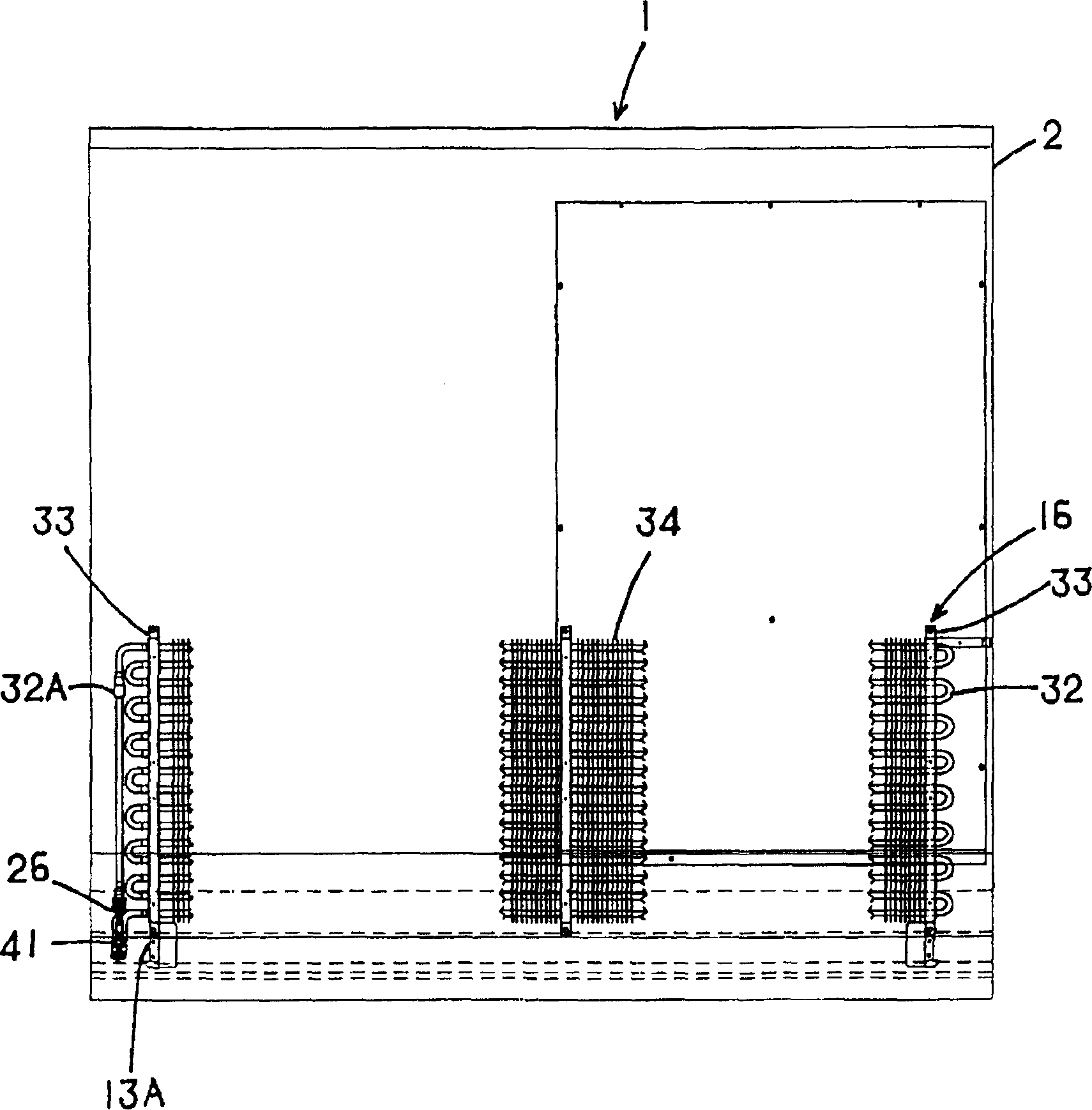 Refrigeration storage warehouse