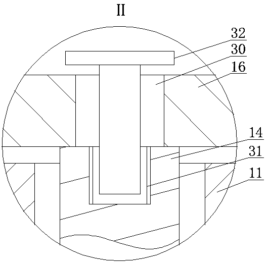 Assembled toilet floor drainage structure