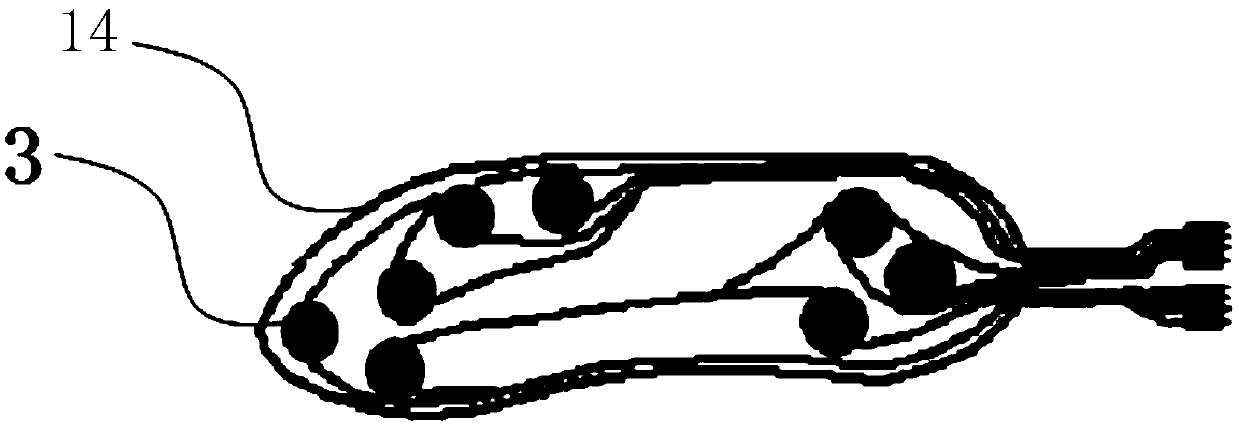 Intelligent flatfootcorrecting device and correcting method