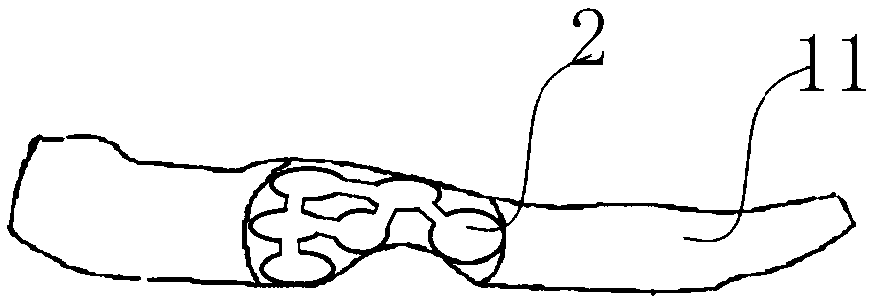 Intelligent flatfootcorrecting device and correcting method