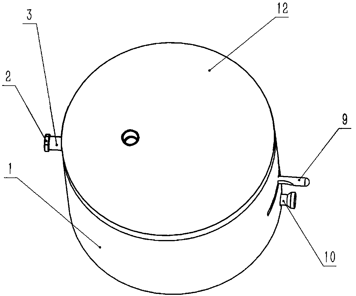 Cell cryopreservation device for biological 3D printing and method thereof