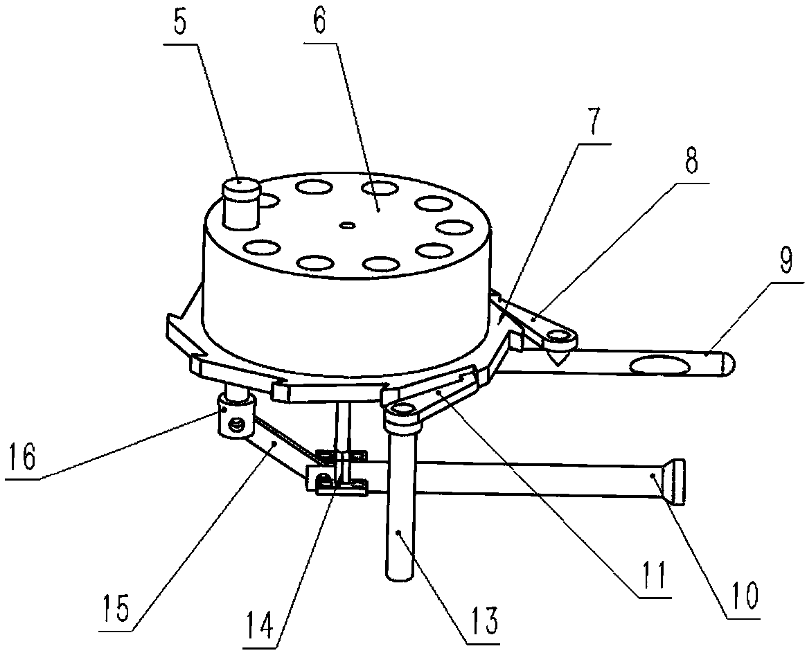 Cell cryopreservation device for biological 3D printing and method thereof