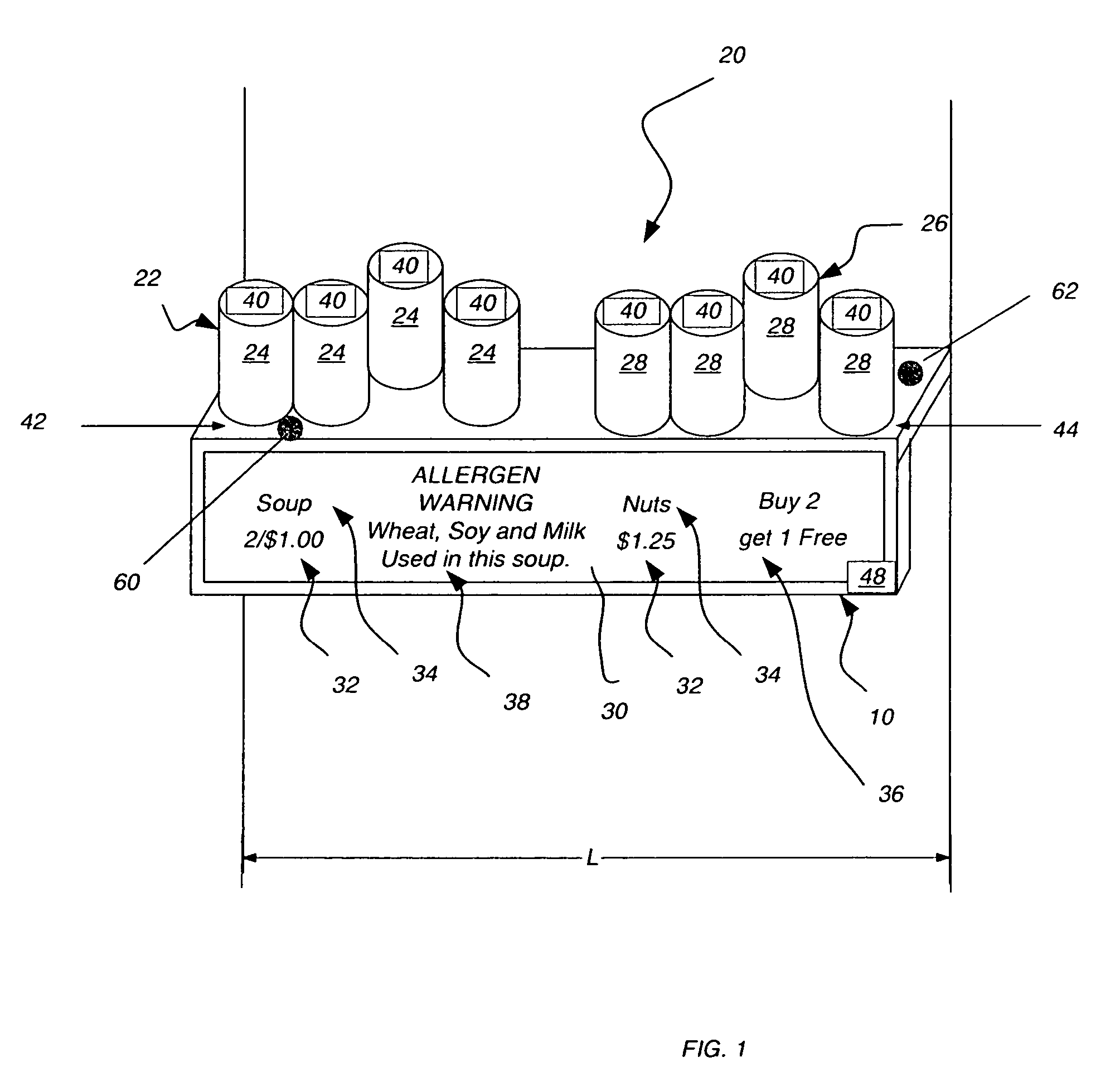 Electronic product identifier system