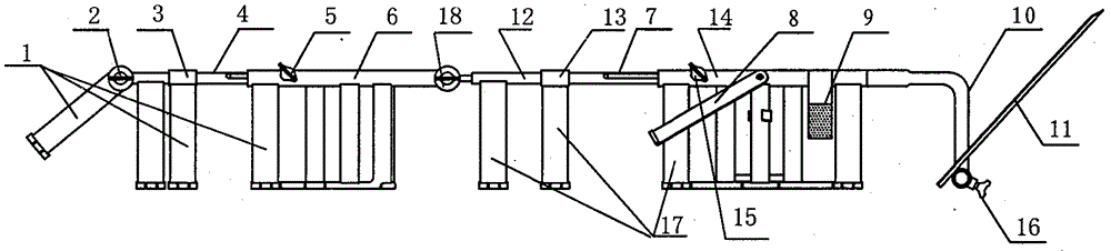 Portable combined type fixing device for first aid of limb fracture