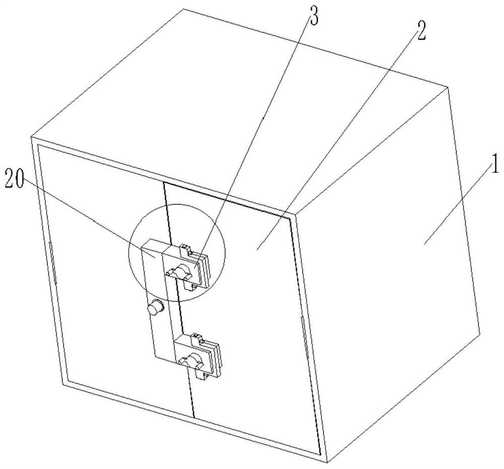 Anti-disassembly protection cabinet for outdoor transformer