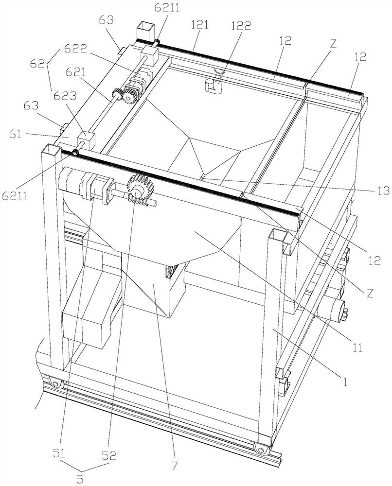 Automatic screening device for insect breeding and insect breeding system