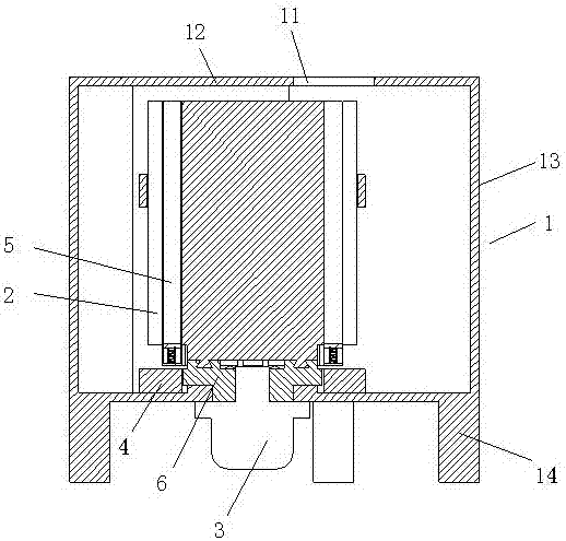 Metal needle collecting device for medical clinics