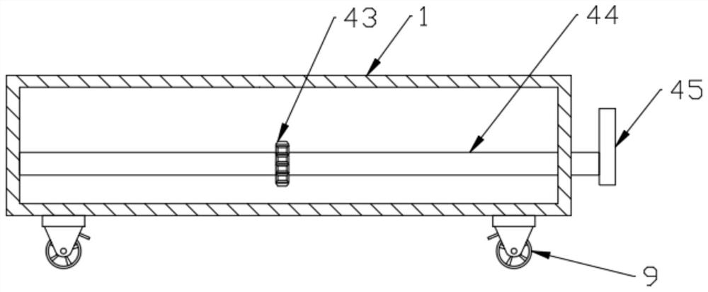 Fertilizer mixing device for vegetable planting