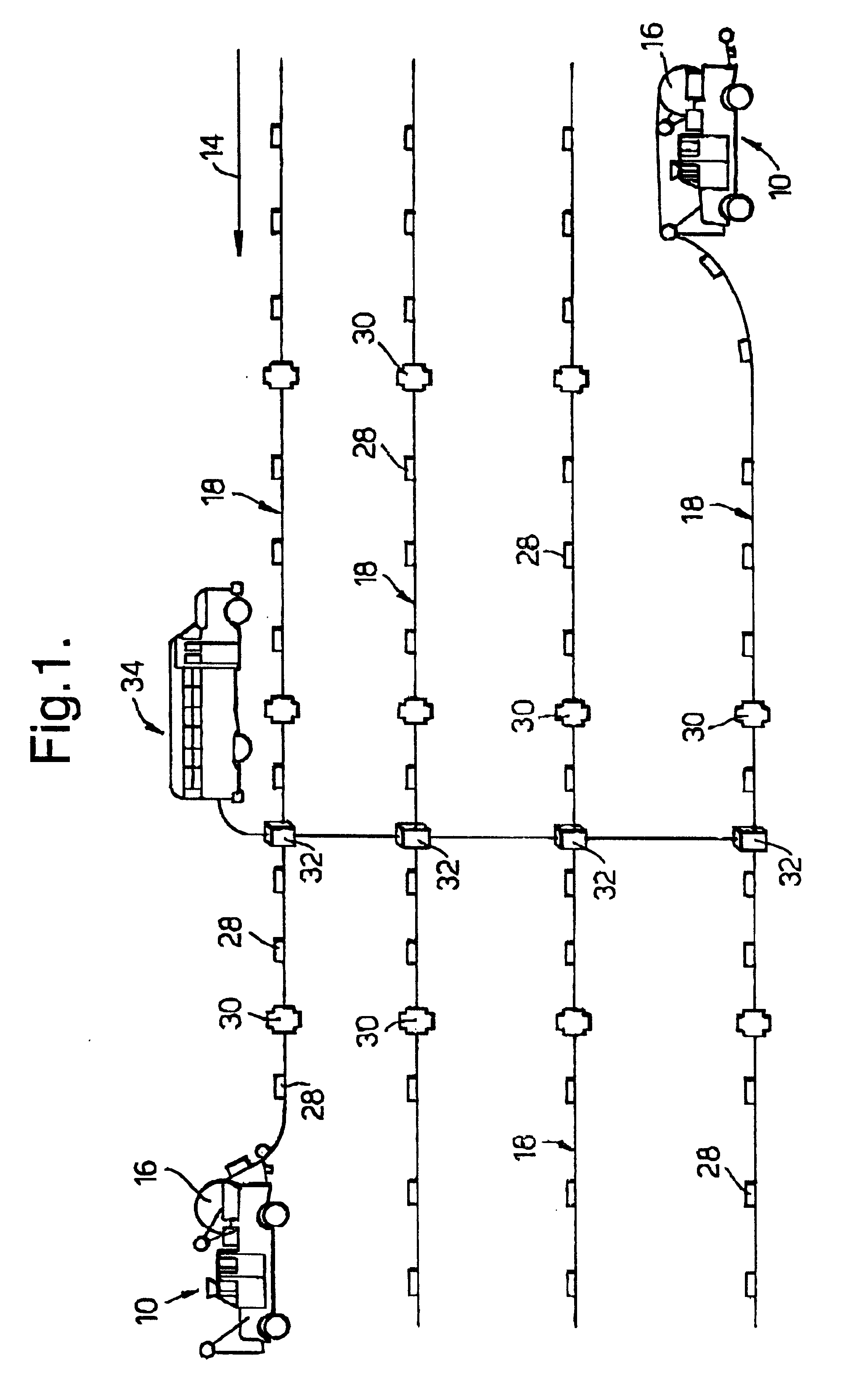 Land seismic data acquisition method and seismic cable and cable spool vehicle therefor