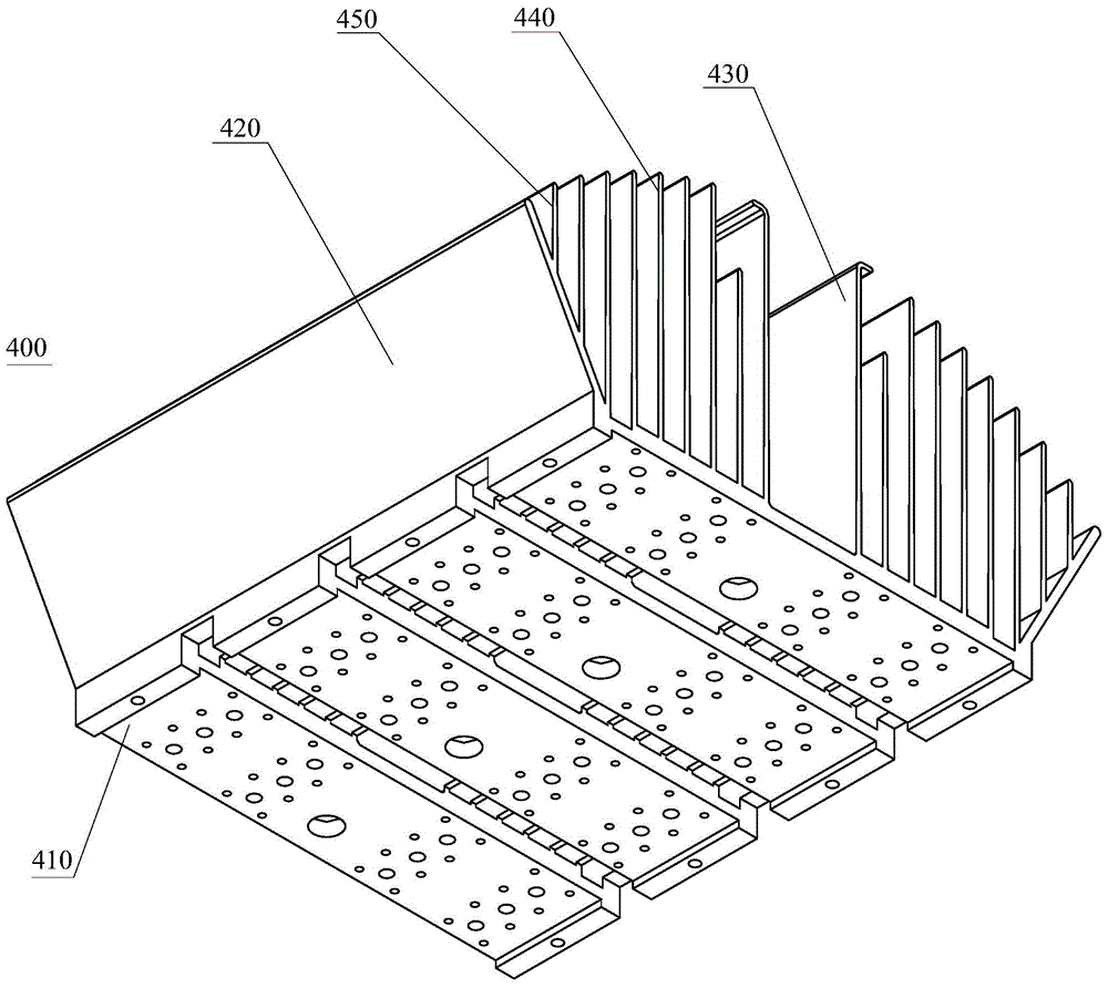 led luminaire with plate radiator