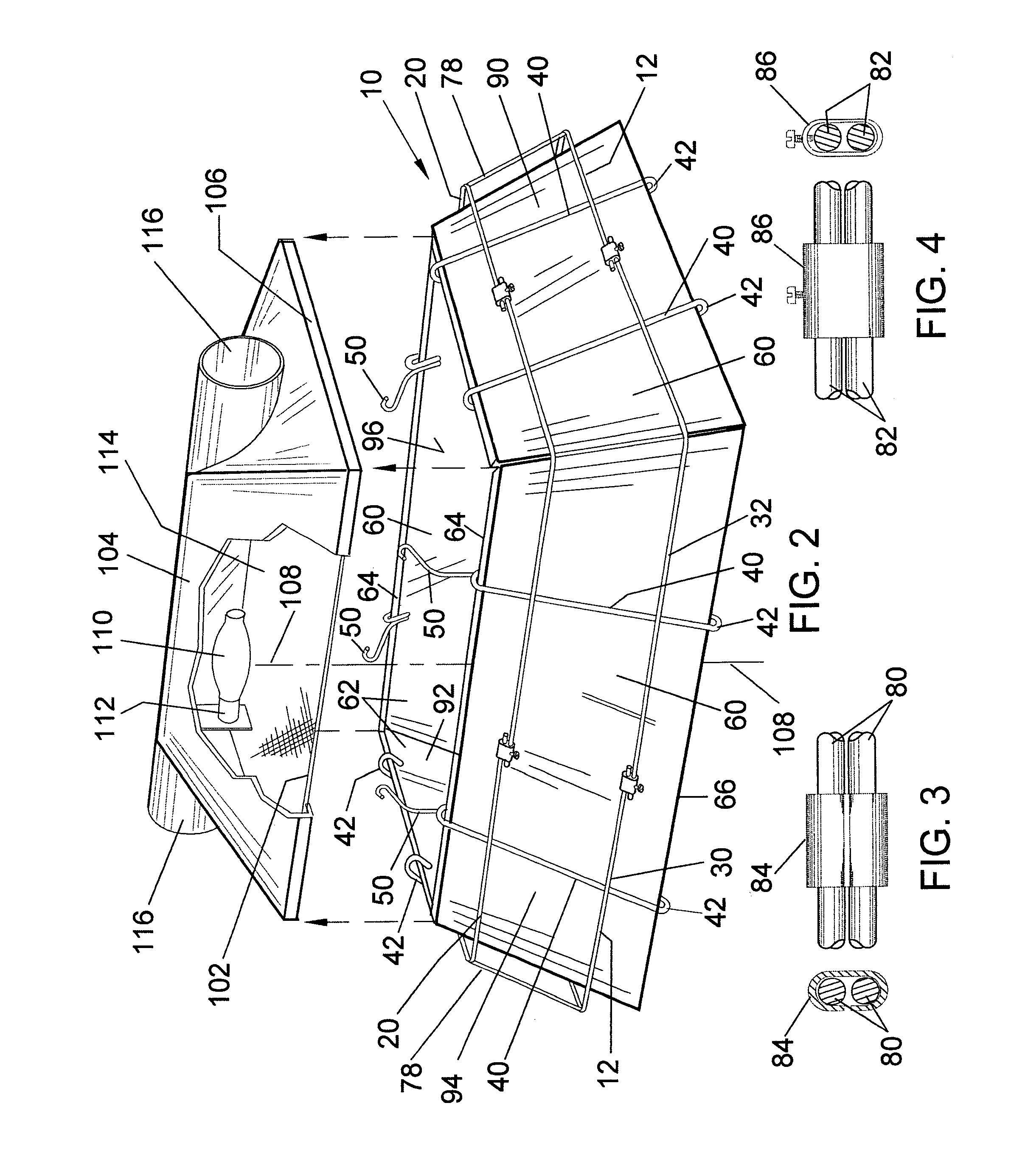 Light reflector structure for horticultural lamps