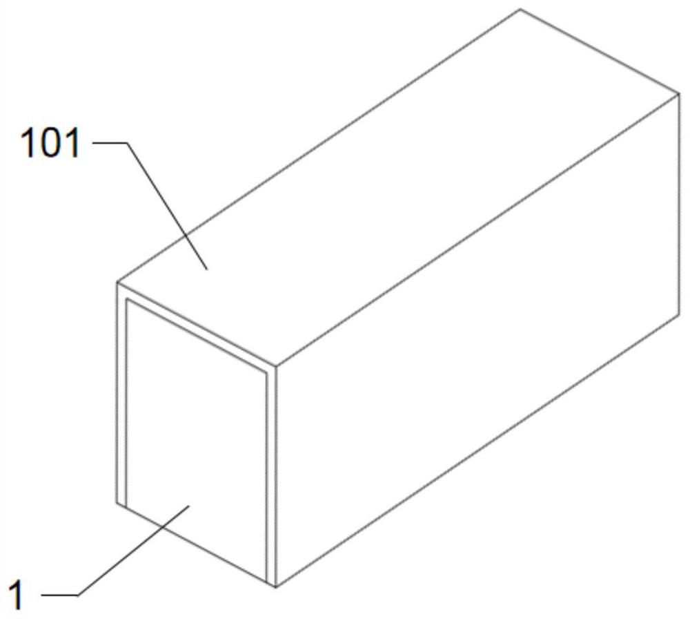 Underground horizontal drilling tool vibration sensor based on triboelectric effect