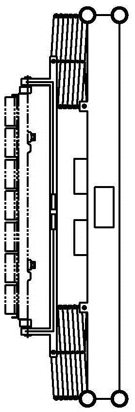 A rotary lifting device for repairing coke oven door