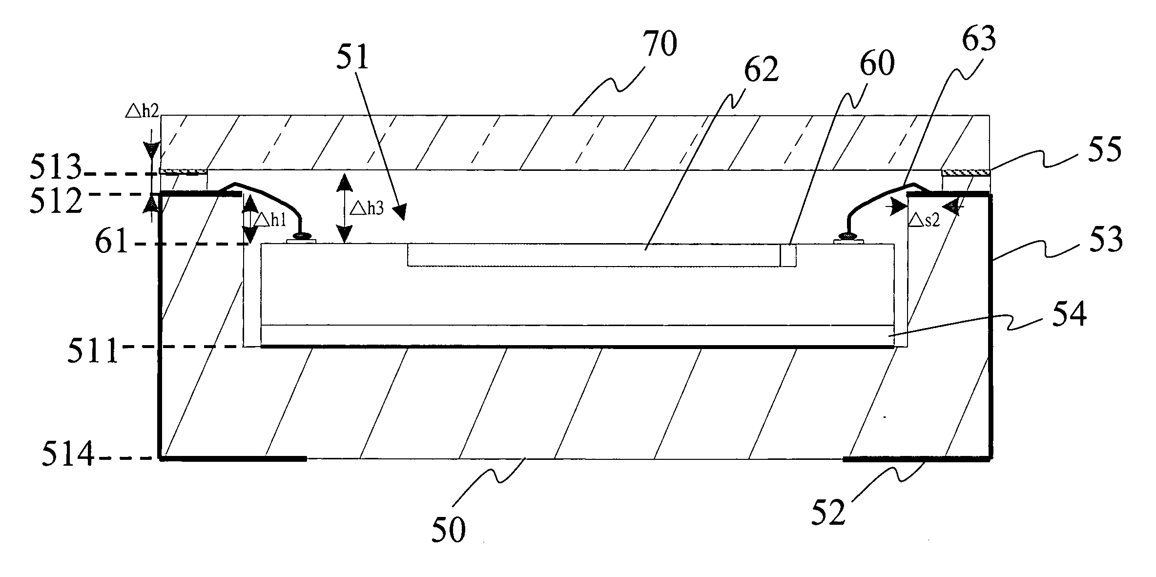 Image sensing device package structure