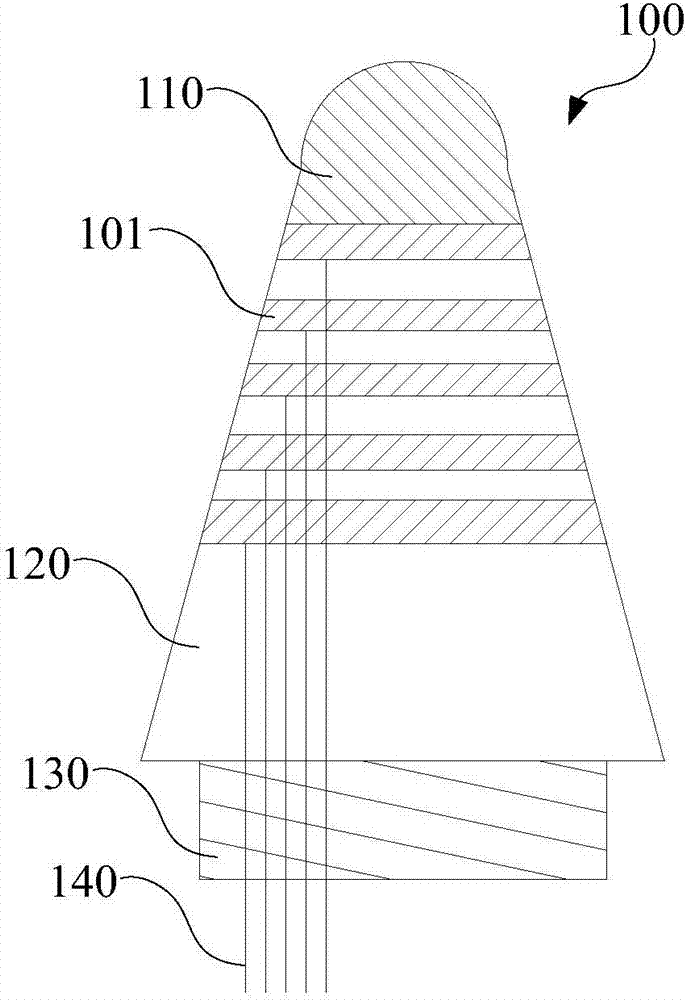 Connector and connecting male and connecting female thereof